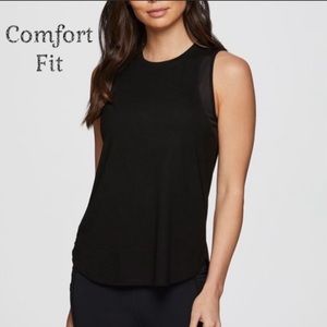 Athletic Performance Sleeveless Tank Avia Cool Breeze Moisture Wick Fabric Shirt